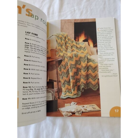 2 Knit Along With Debbie Macomber Book Lot Cedar Cove & Shop on Blossom Street - Picture 4 of 10